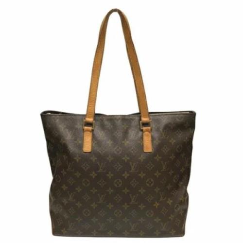 Louis Vuitton Vintage Pre-owned Tyg louis-vuitton-vskor Brown, Dam