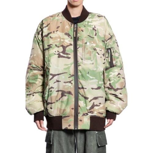 1017 Alyx 9SM Camo Nylon Bomberjacka Multicolor, Herr