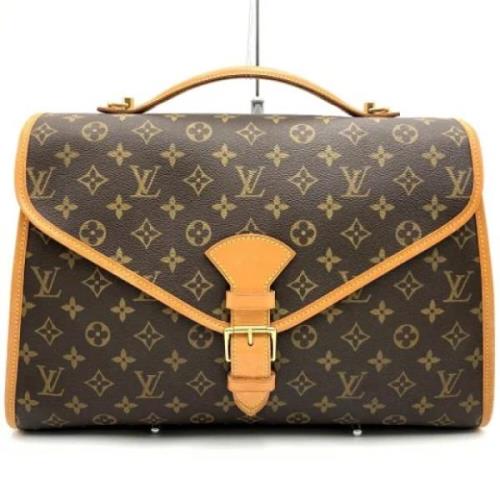 Louis Vuitton Vintage Pre-owned Tyg louis-vuitton-vskor Brown, Dam