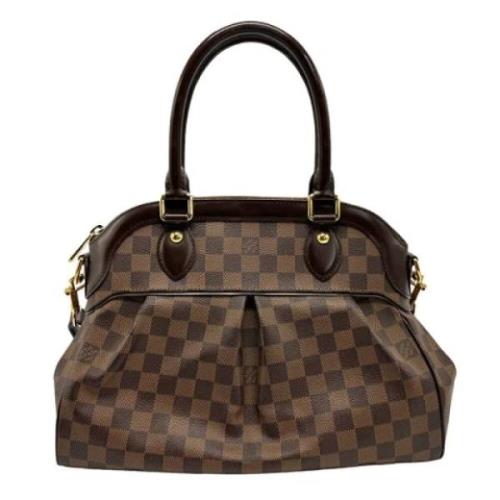 Louis Vuitton Vintage Pre-owned Canvas louis-vuitton-vskor Brown, Dam