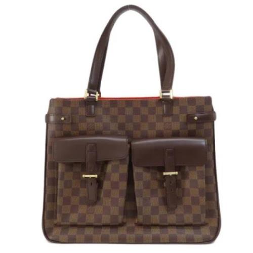 Louis Vuitton Vintage Pre-owned Tyg louis-vuitton-vskor Brown, Dam