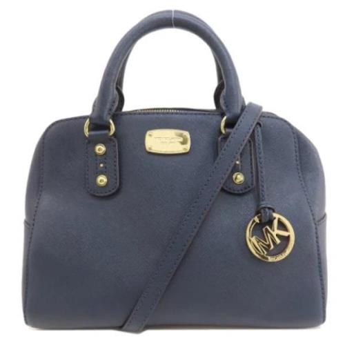 Michael Kors Pre-owned Pre-owned Tyg handvskor Blue, Dam