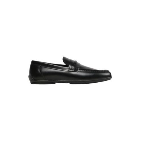 Calvin Klein Herr Driver Moccasin med Plaque Black, Herr