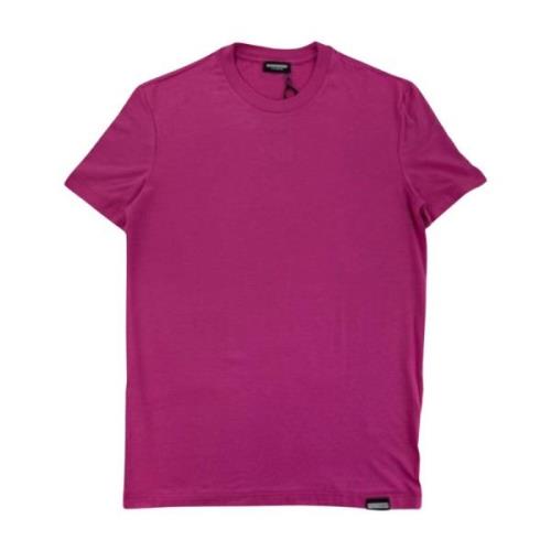 Dsquared2 Herr Logo T-shirt Pink, Herr