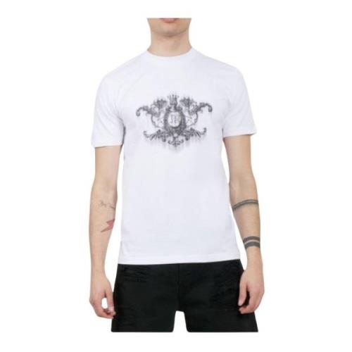 John Richmond Herr Ängel T-shirt White, Herr