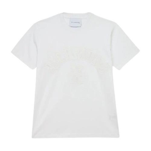 John Richmond Herr Casual T-shirt White, Herr