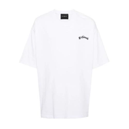 John Richmond Herr Casual T-shirt White, Herr