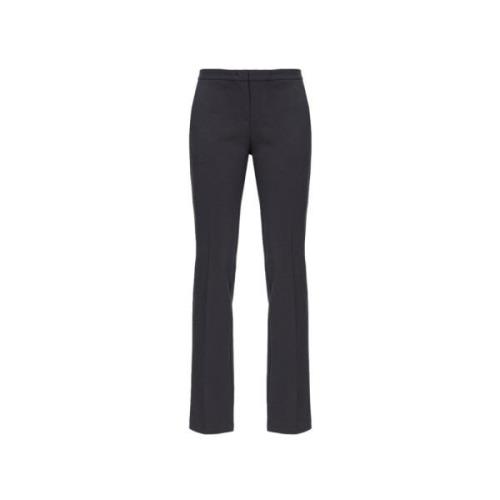 Pinko Elegant Wool Blend Trousers Black, Dam