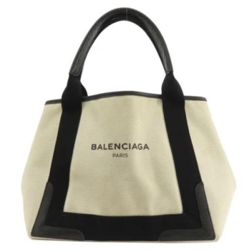 Balenciaga Vintage Pre-owned Tyg balenciaga-vskor Beige, Dam