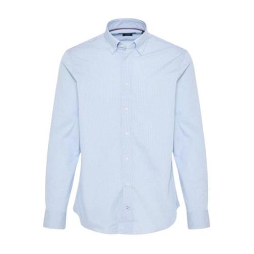 Tommy Hilfiger Flex Collar Gingham Skjorta Blue, Herr