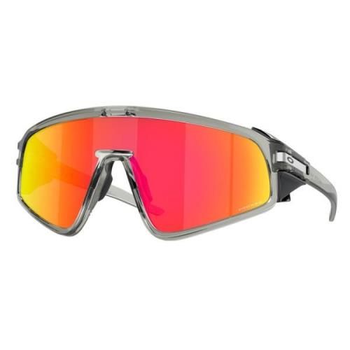 Oakley Sportiga Wraparound Solglasögon Prizm® Ruby Gray, Unisex