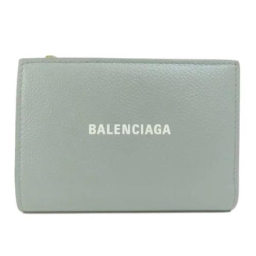 Balenciaga Vintage Pre-owned Laeder plnbcker Gray, Dam