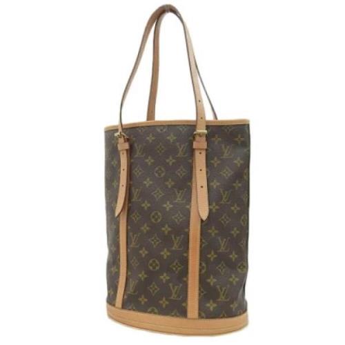 Louis Vuitton Vintage Pre-owned Tyg louis-vuitton-vskor Brown, Dam