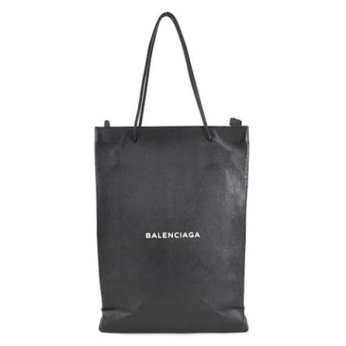 Balenciaga Vintage Pre-owned Laeder axelremsvskor Black, Dam