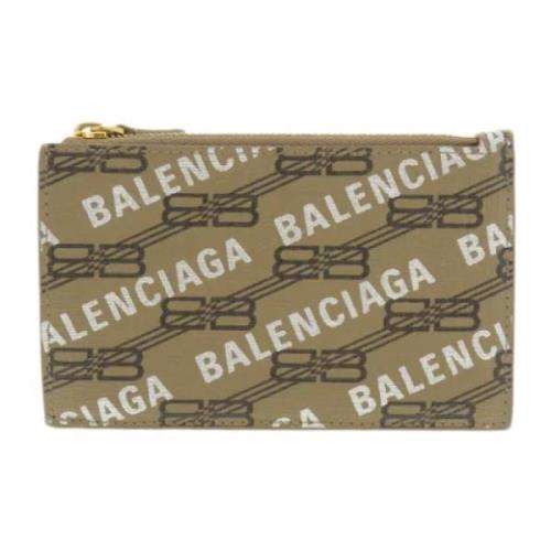 Balenciaga Vintage Pre-owned Laeder plnbcker Beige, Unisex