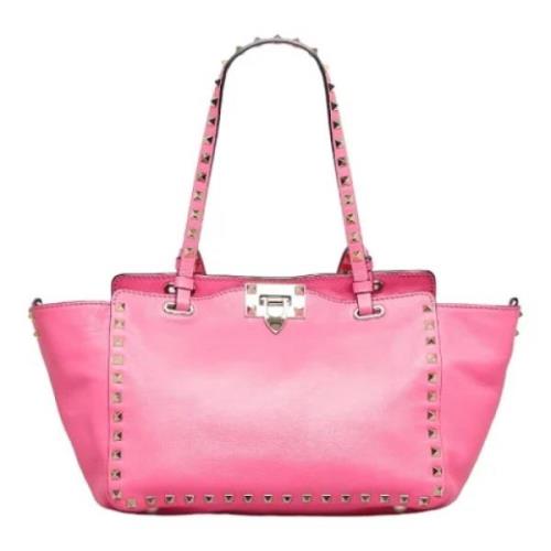 Valentino Vintage Pre-owned Tyg handvskor Pink, Dam