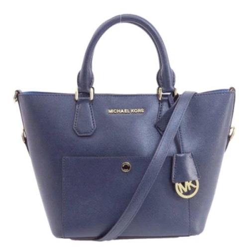 Michael Kors Pre-owned Pre-owned Tyg handvskor Blue, Dam