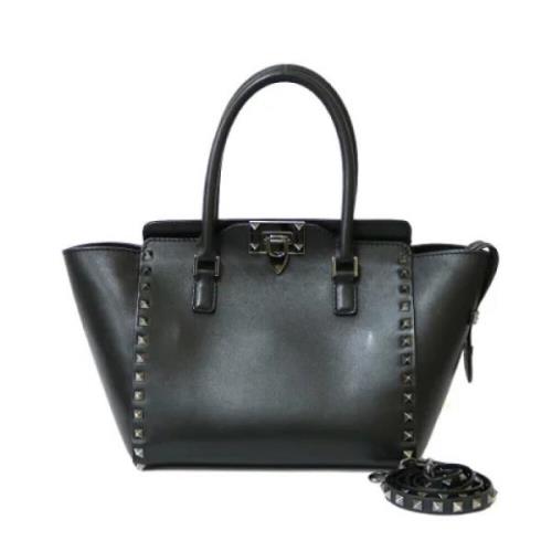 Valentino Vintage Pre-owned Tyg handvskor Black, Dam