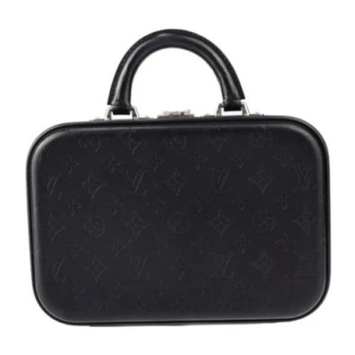 Louis Vuitton Vintage Pre-owned Tyg louis-vuitton-vskor Black, Dam