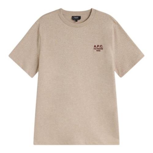 A.p.c. Rue Madame T-Shirt Beige, Herr