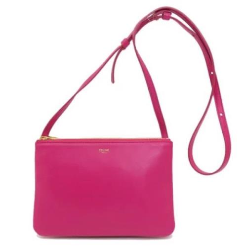 Celine Vintage Pre-owned Tyg celine-vskor Pink, Dam