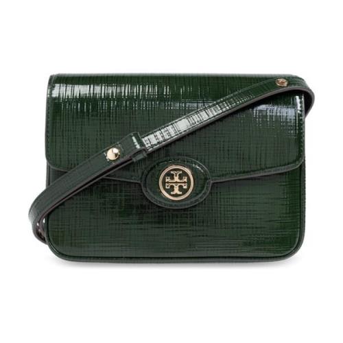 Tory Burch Robinson Axelväska Green, Dam