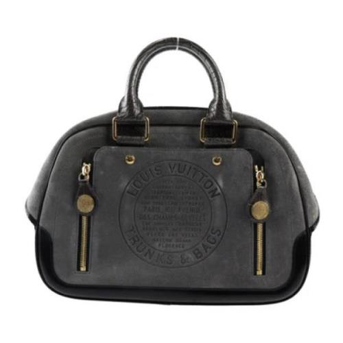 Louis Vuitton Vintage Pre-owned Tyg louis-vuitton-vskor Black, Dam