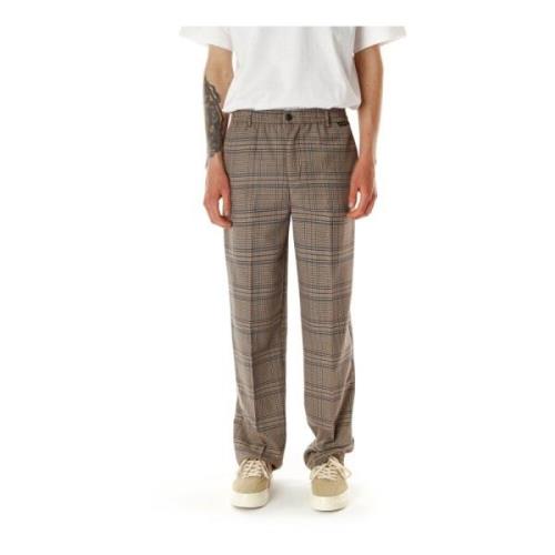 Daily Paper Wide Trousers Brown, Herr