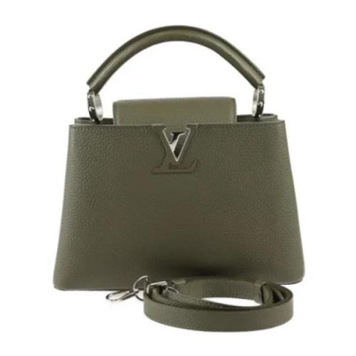 Louis Vuitton Vintage Pre-owned Tyg louis-vuitton-vskor Green, Dam