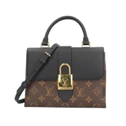 Louis Vuitton Vintage Pre-owned Tyg louis-vuitton-vskor Brown, Dam