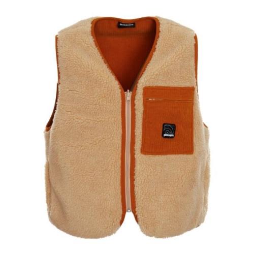 Pleasures Vests Beige, Herr