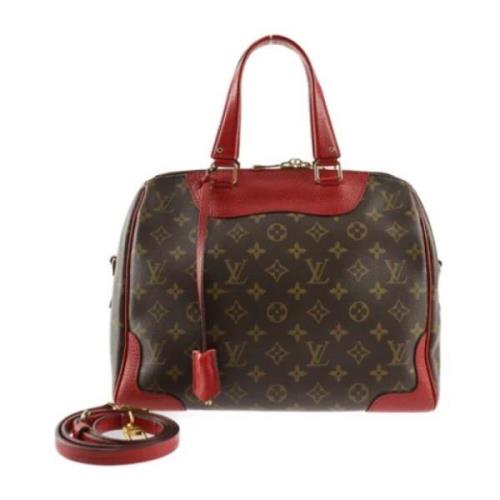 Louis Vuitton Vintage Pre-owned Tyg louis-vuitton-vskor Brown, Dam