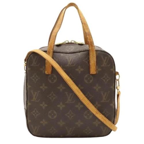 Louis Vuitton Vintage Pre-owned Tyg louis-vuitton-vskor Brown, Dam