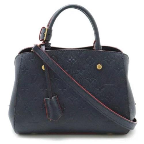 Louis Vuitton Vintage Pre-owned Tyg louis-vuitton-vskor Black, Dam