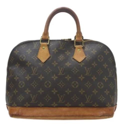 Louis Vuitton Vintage Pre-owned Tyg louis-vuitton-vskor Brown, Dam