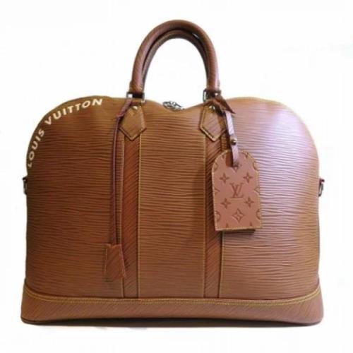 Louis Vuitton Vintage Pre-owned Tyg louis-vuitton-vskor Brown, Dam