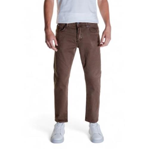 Antony Morato Vintage Ankel Jeans för Män Brown, Herr