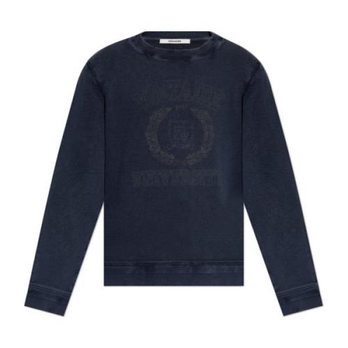 Zadig & Voltaire Sweatshirt Stony Blue, Herr