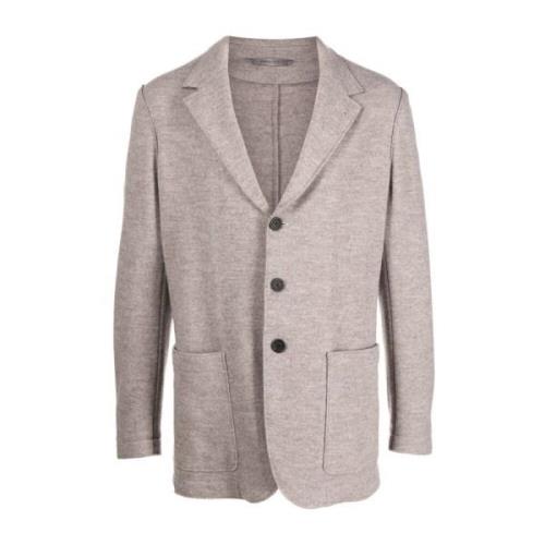 Canali Ulljacka med 2 knappar Beige, Herr