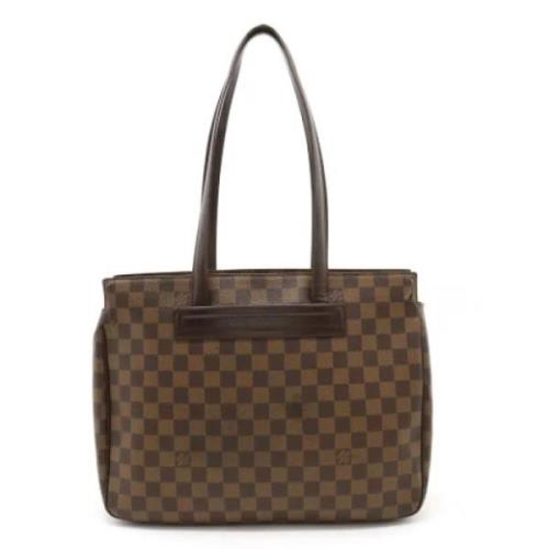 Louis Vuitton Vintage Pre-owned Canvas louis-vuitton-vskor Brown, Dam