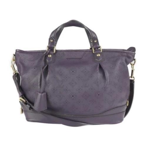 Louis Vuitton Vintage Pre-owned Tyg louis-vuitton-vskor Purple, Dam