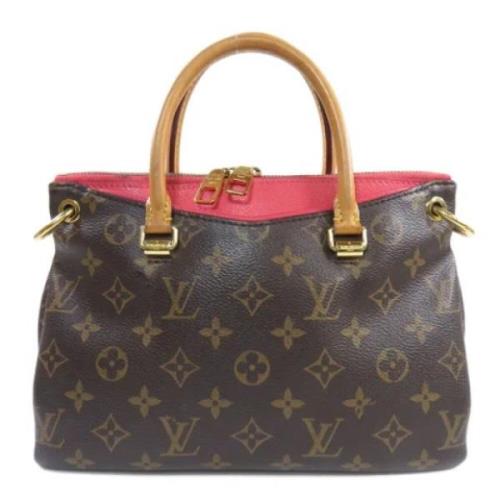 Louis Vuitton Vintage Pre-owned Tyg louis-vuitton-vskor Brown, Dam