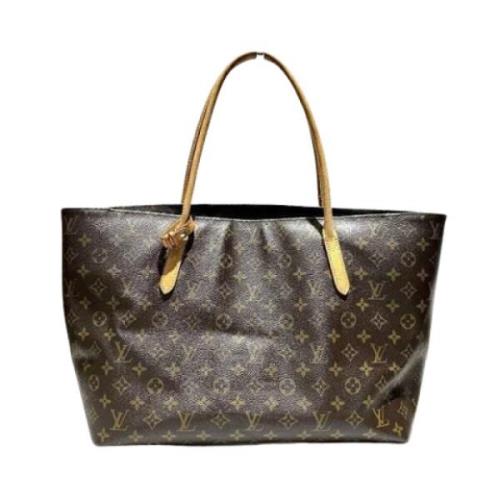 Louis Vuitton Vintage Pre-owned Tyg louis-vuitton-vskor Brown, Dam