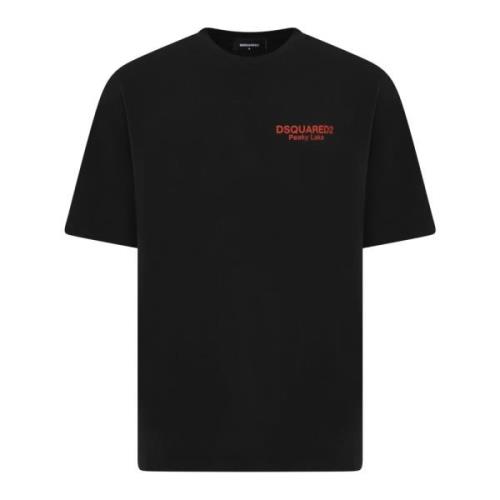 Dsquared2 Herr T-shirt Black, Herr