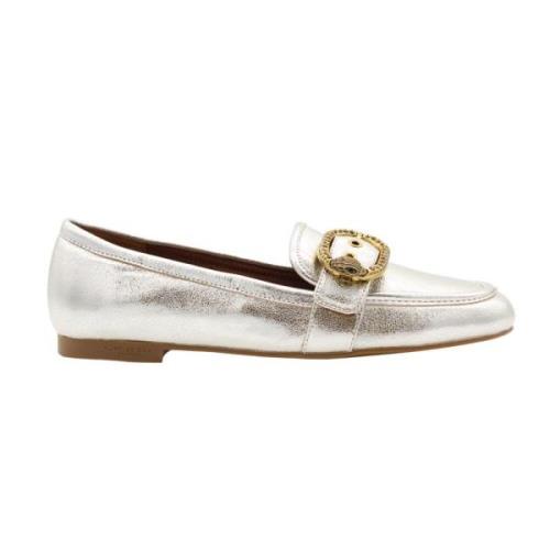 Kurt Geiger Stilig Loafer med Patxaran Accent Gray, Dam