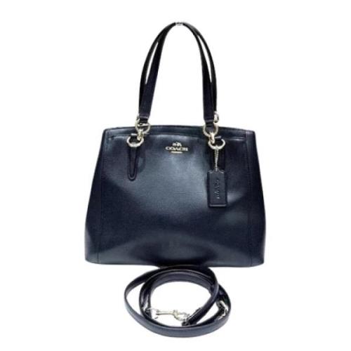 Coach Pre-owned Pre-owned Tyg axelremsvskor Black, Dam