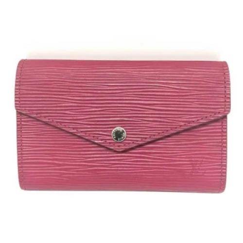 Louis Vuitton Vintage Pre-owned Tyg louis-vuitton-vskor Pink, Dam