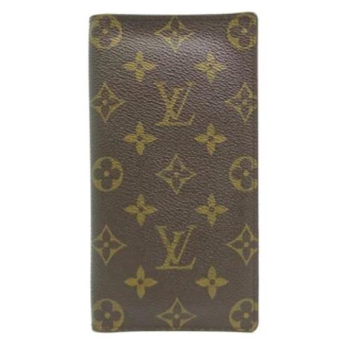 Louis Vuitton Vintage Pre-owned Laeder plnbcker Brown, Dam