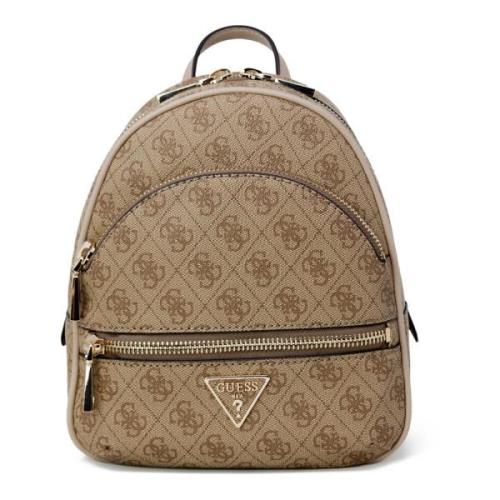 Guess Backpacks Beige, Dam