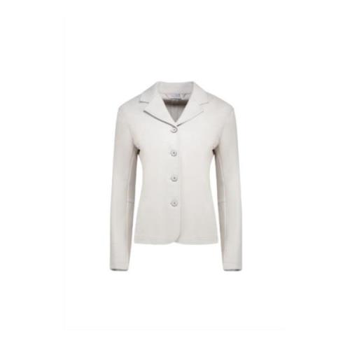 Max Mara Jersey Duomo Jacka White, Dam